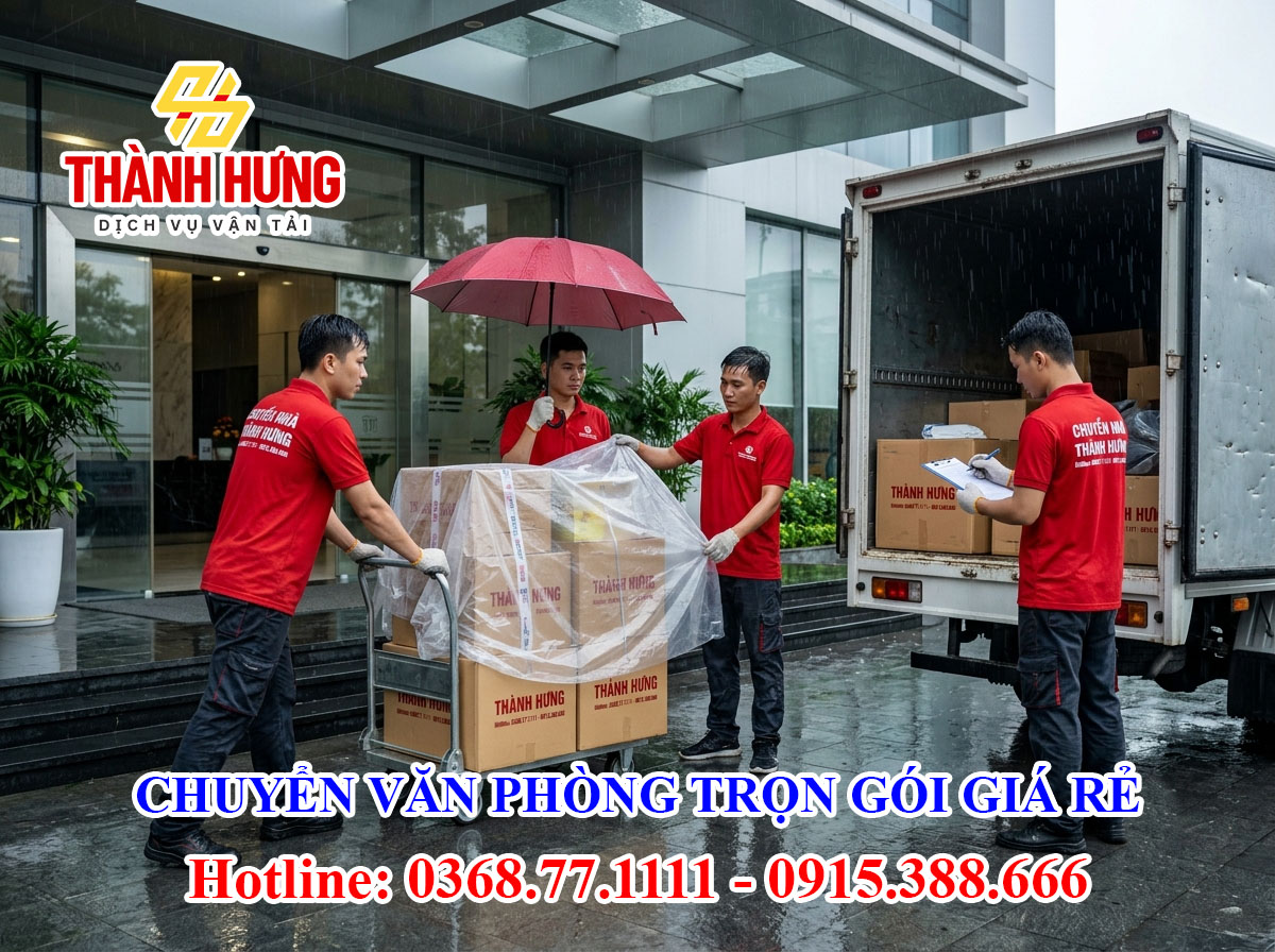 Chuyển văn phòng trọn gói tại Phú Thọ giá rẻ