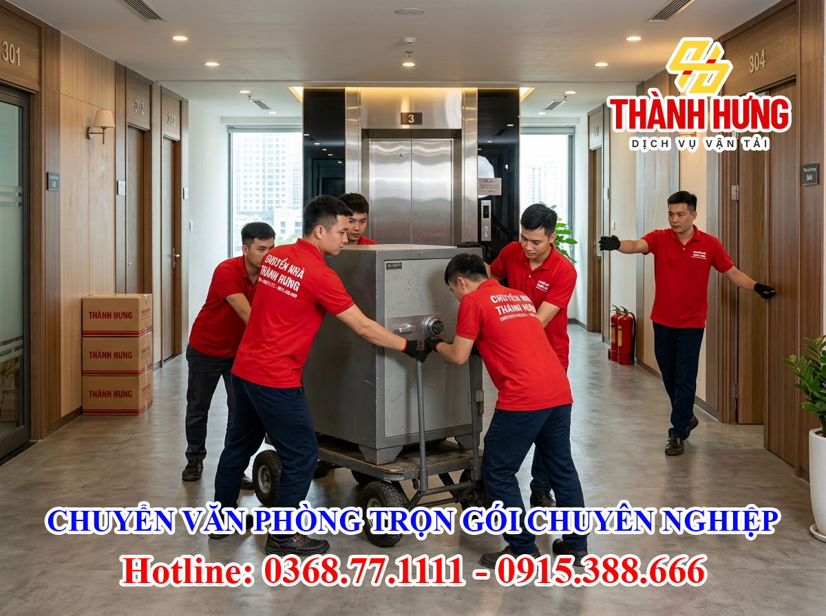 Chuyển văn phòng trọn gói tại Quảng Ninh chuyên nghiệp