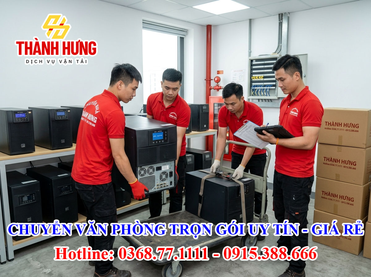 Chuyển văn phòng trọn gói tại Quảng Ninh uy tín giá rẻ