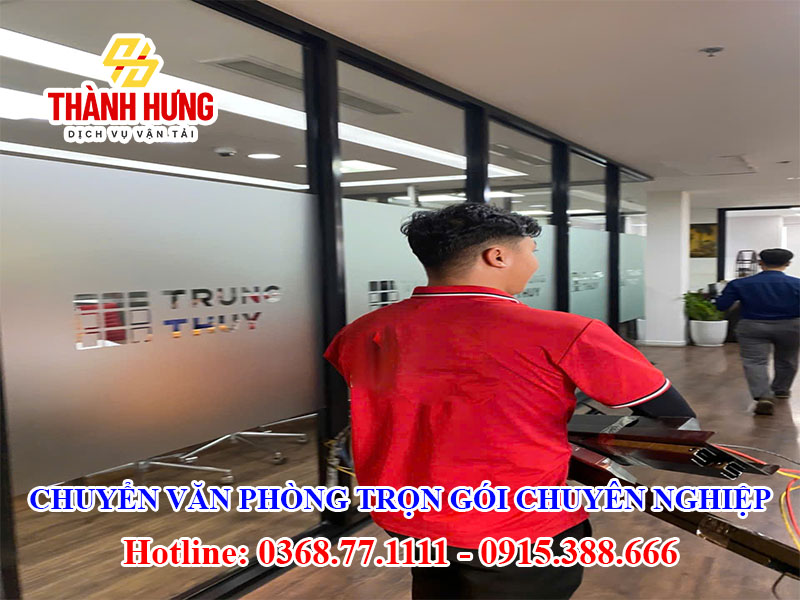 Chuyển văn phòng trọn gói tại Thái Nguyên chuyên nghiệp