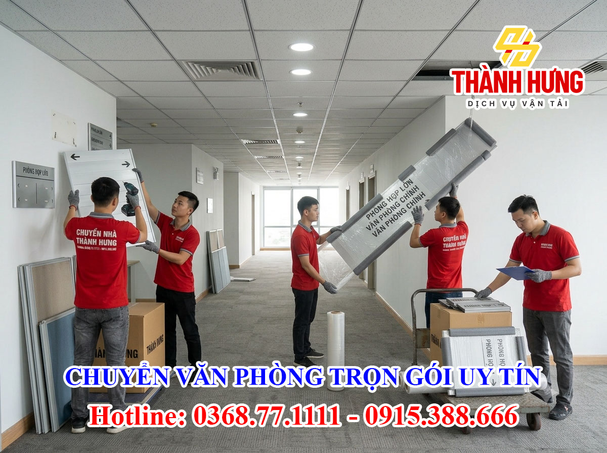Chuyển văn phòng trọn gói tại Tràng Định uy tín