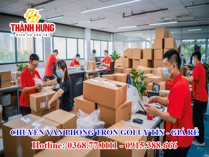 Chuyển văn phòng trọn gói tại Tuyên Quang uy tín giá rẻ