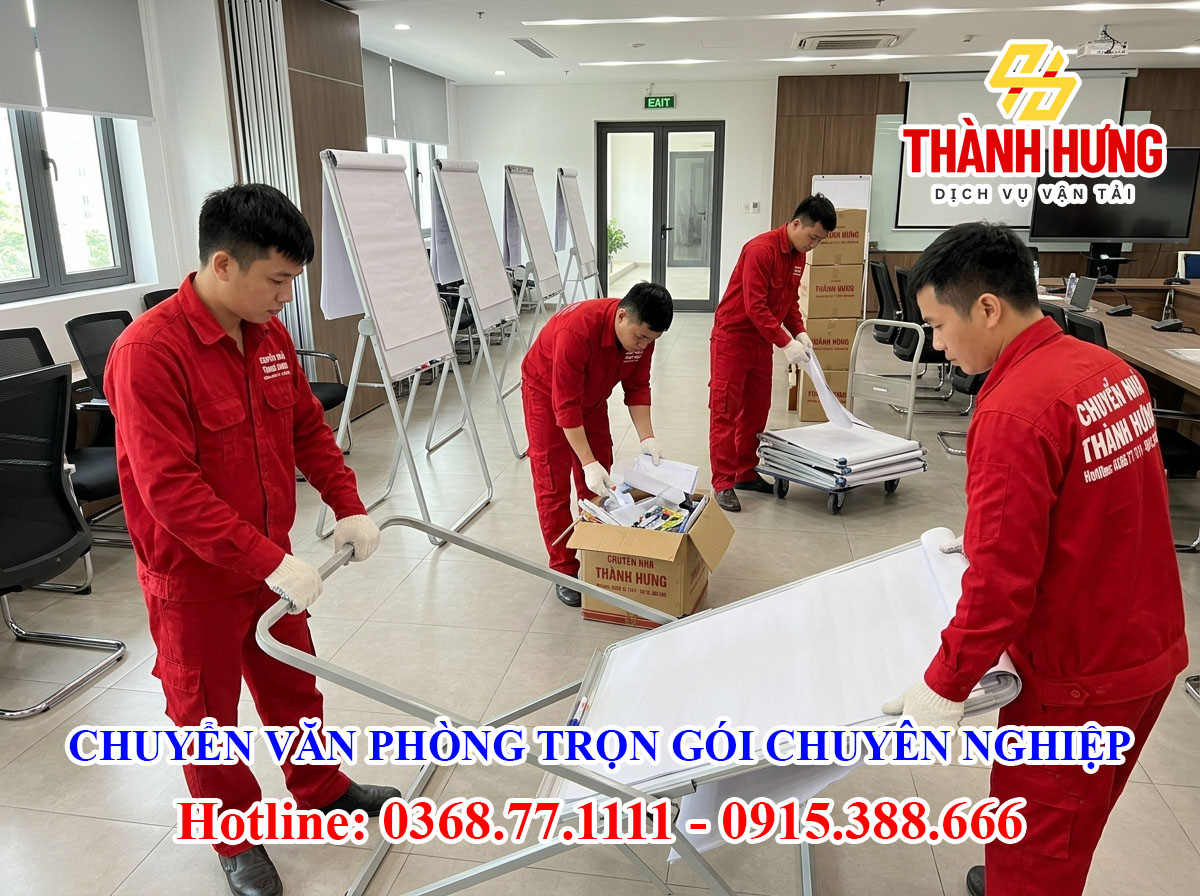 Chuyển văn phòng trọn gói tại Văn Lãng chuyên nghiệp