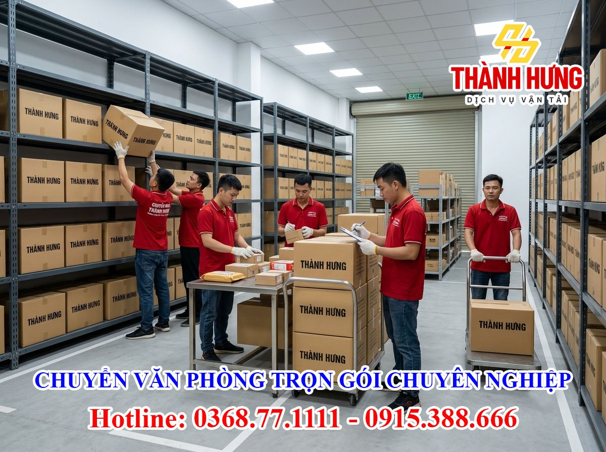 Chuyển văn phòng trọn gói tại Yên Bái chuyên nghiệp