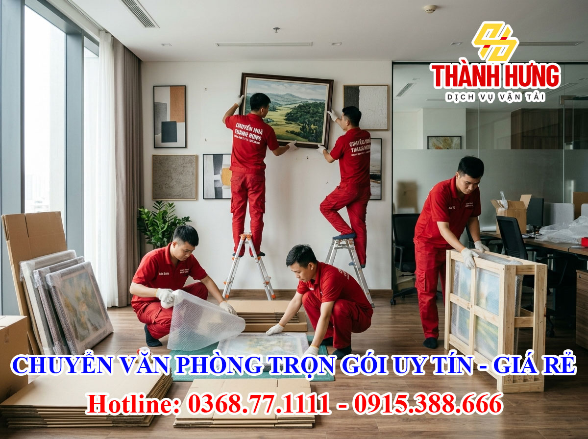 Chuyển văn phòng trọn gói tại Yên Bái uy tín giá rẻ