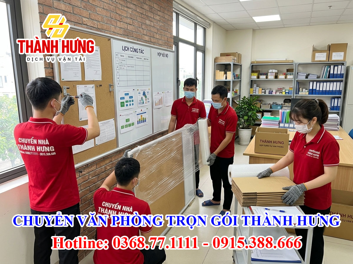 Chuyển văn phòng trọn gói Thành Hưng tại Bắc Kạn