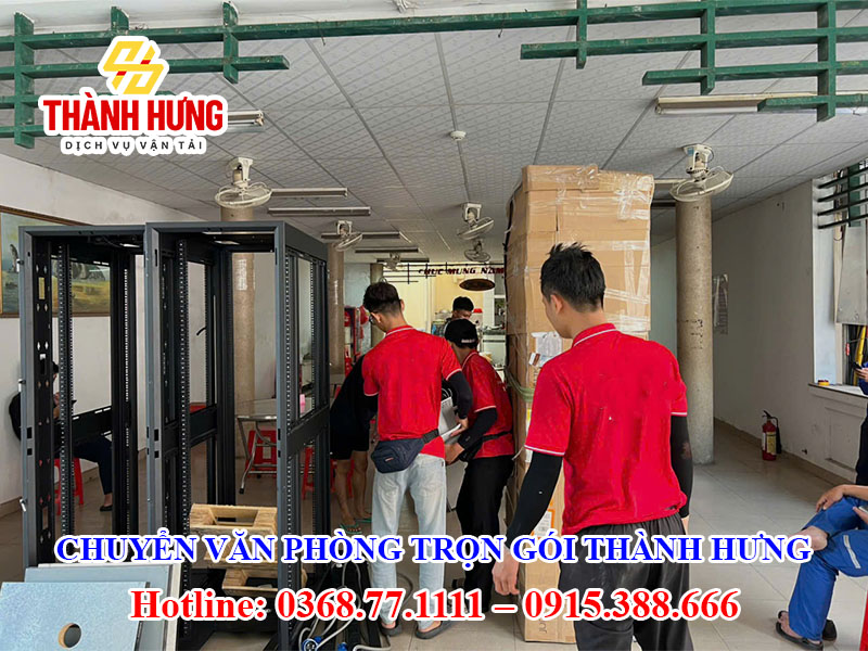 Chuyển văn phòng trọn gói Thành Hưng tại Bắc Ninh