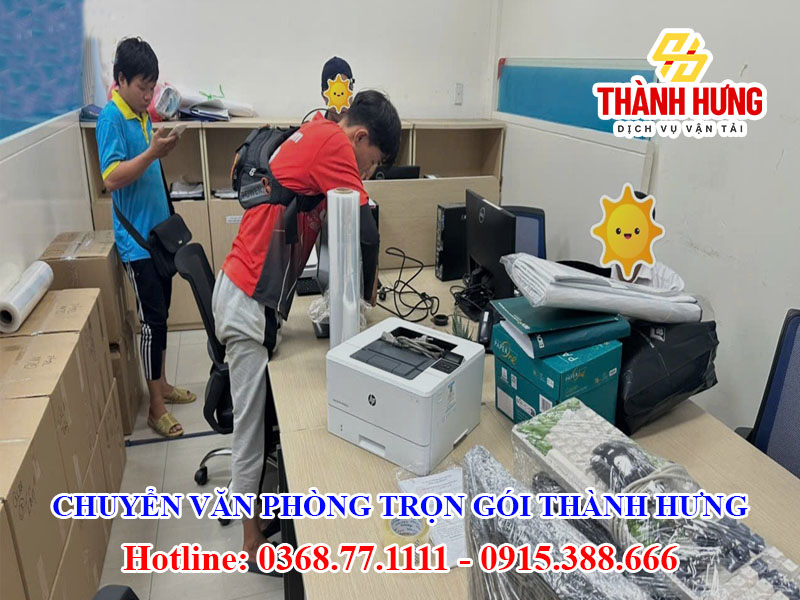 Chuyển văn phòng trọn gói Thành Hưng tại Chi Lăng
