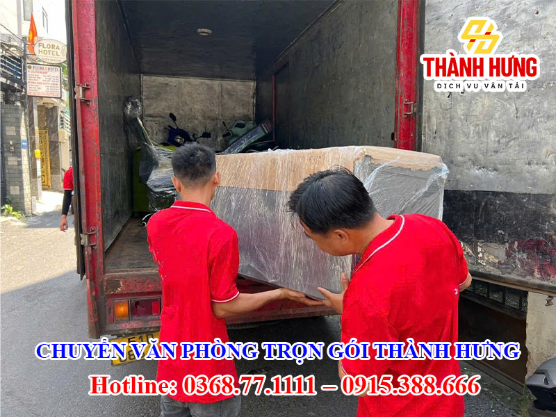 Chuyển văn phòng trọn gói Thành Hưng tại Hòa Bình