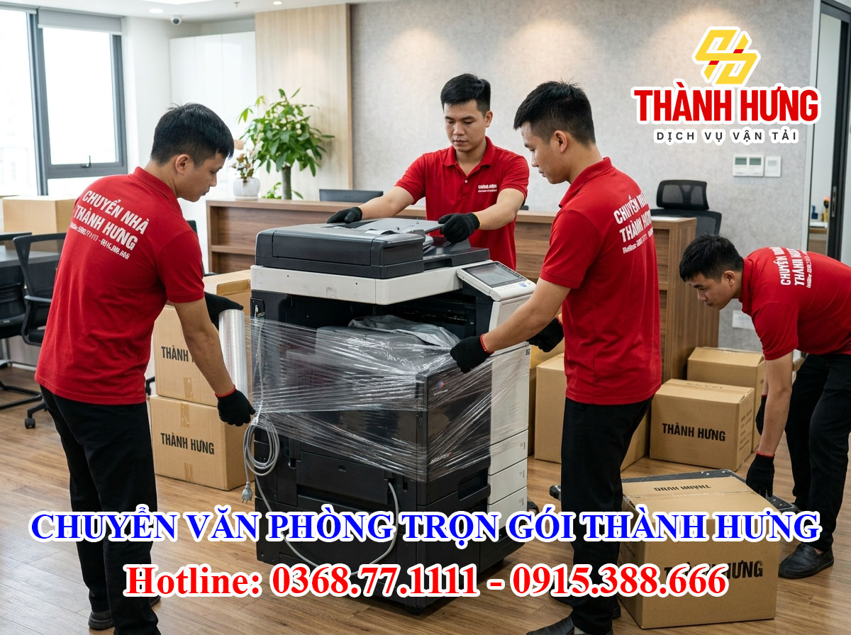 Chuyển văn phòng trọn gói Thành Hưng tại Lào Cai
