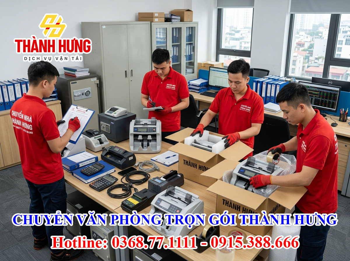 Chuyển văn phòng trọn gói Thành Hưng tại Lộc Bình