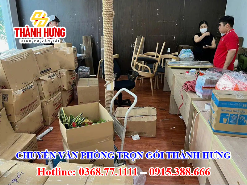 Chuyển văn phòng trọn gói Thành Hưng tại Phú Thọ