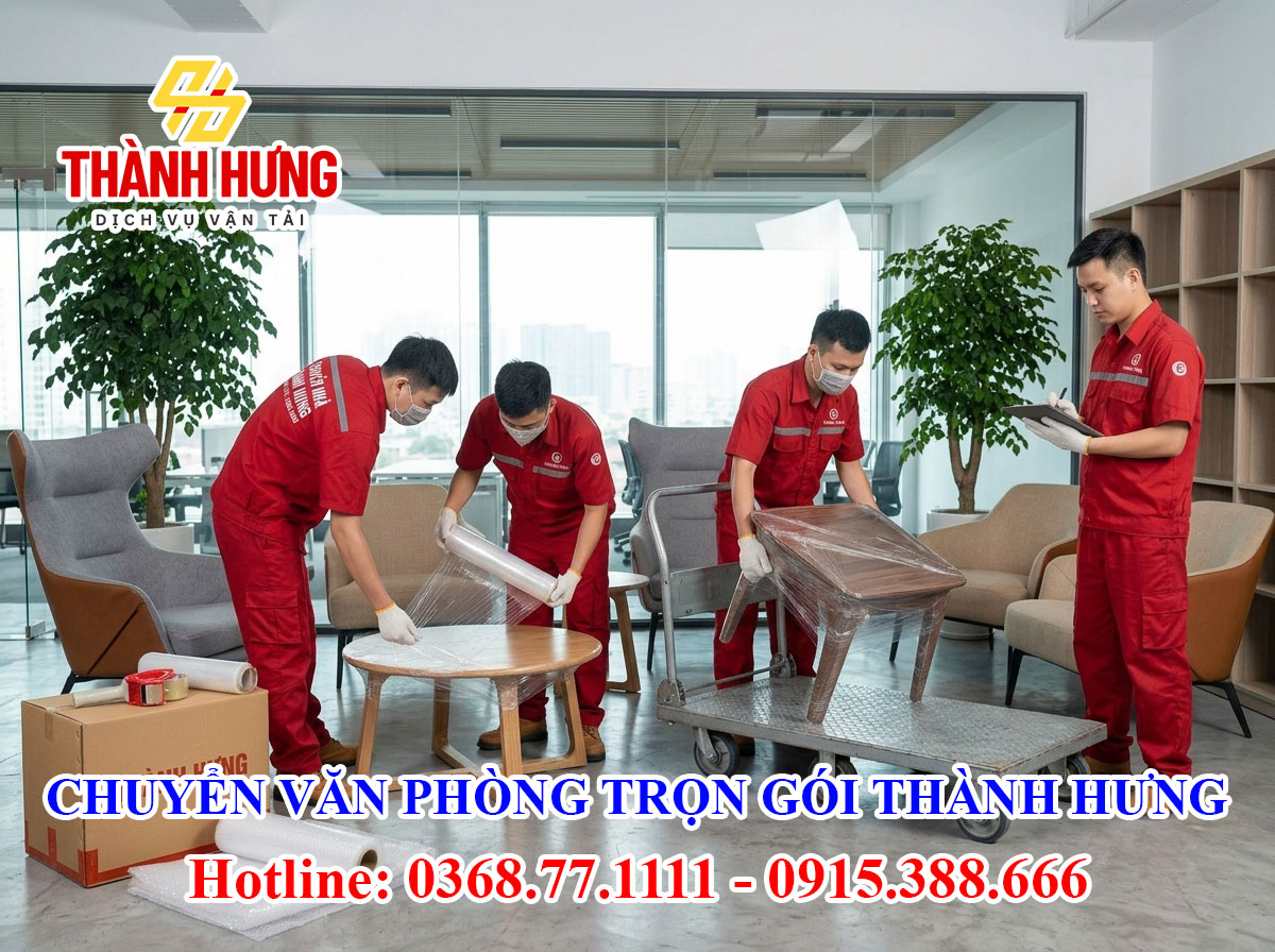 Chuyển văn phòng trọn gói Thành Hưng tại Văn Quan