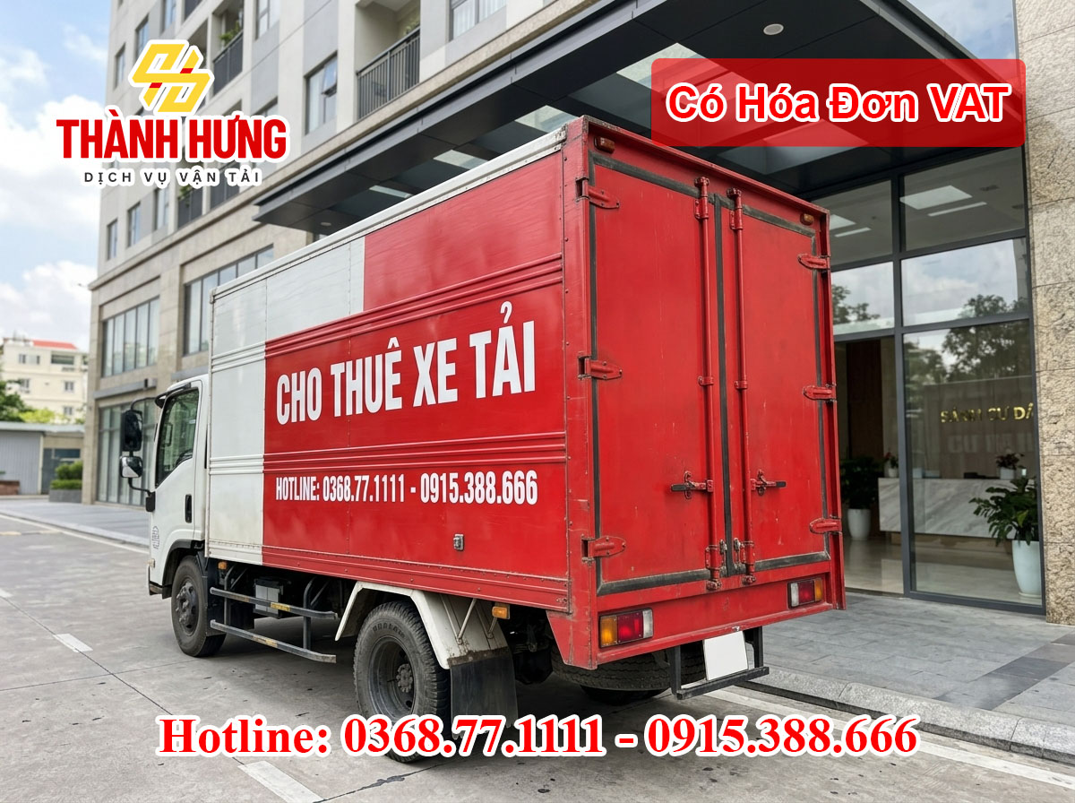 Vận tải Thành Hưng có hóa đơn VAT tại Bắc Kạn