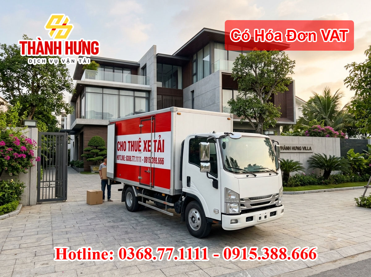 Vận tải Thành Hưng có hóa đơn VAT tại Cao Lộc