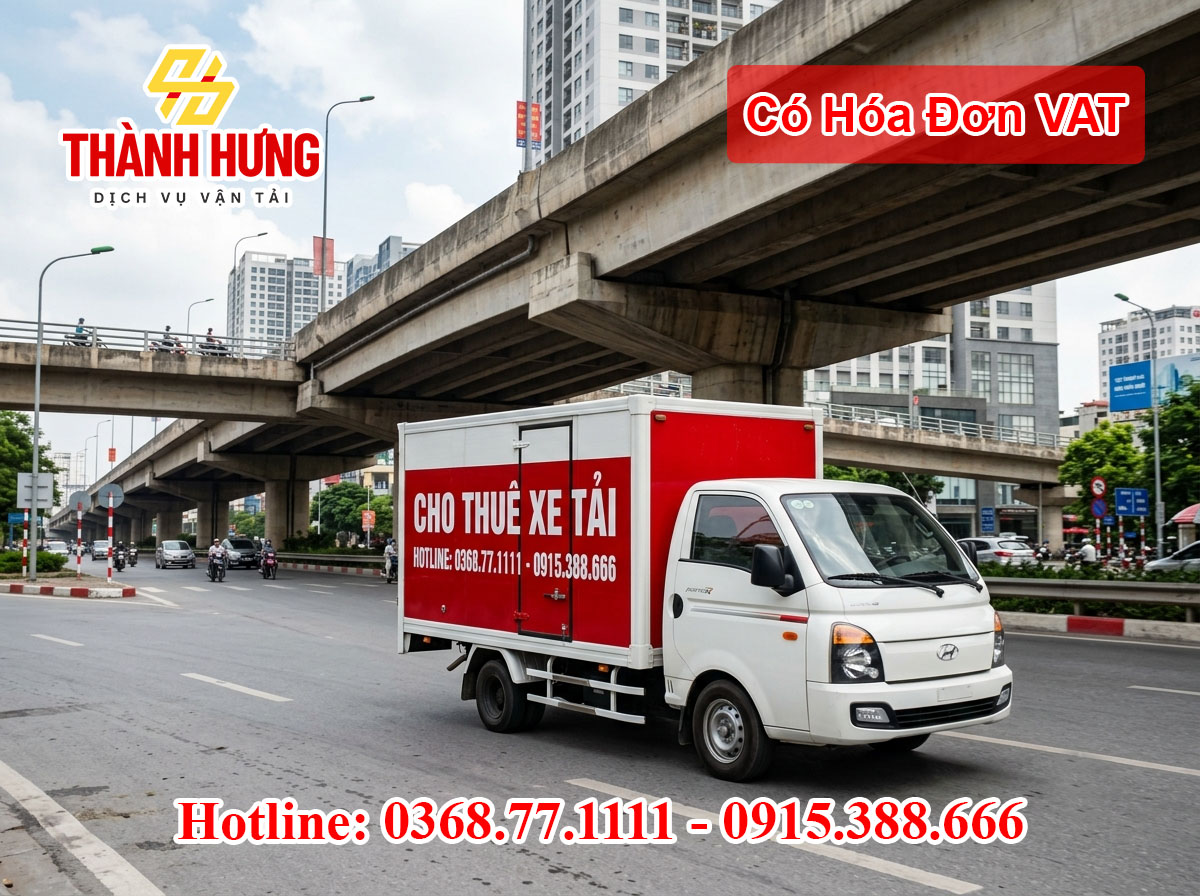 Vận tải Thành Hưng có hóa đơn VAT tại Chi Lăng