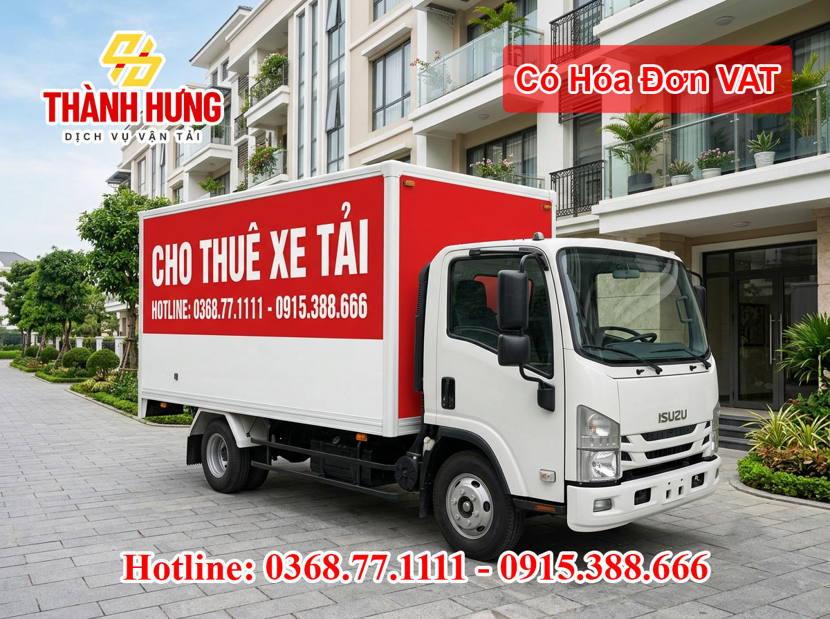 Vận tải Thành Hưng có hóa đơn VAT tại Điện Biên