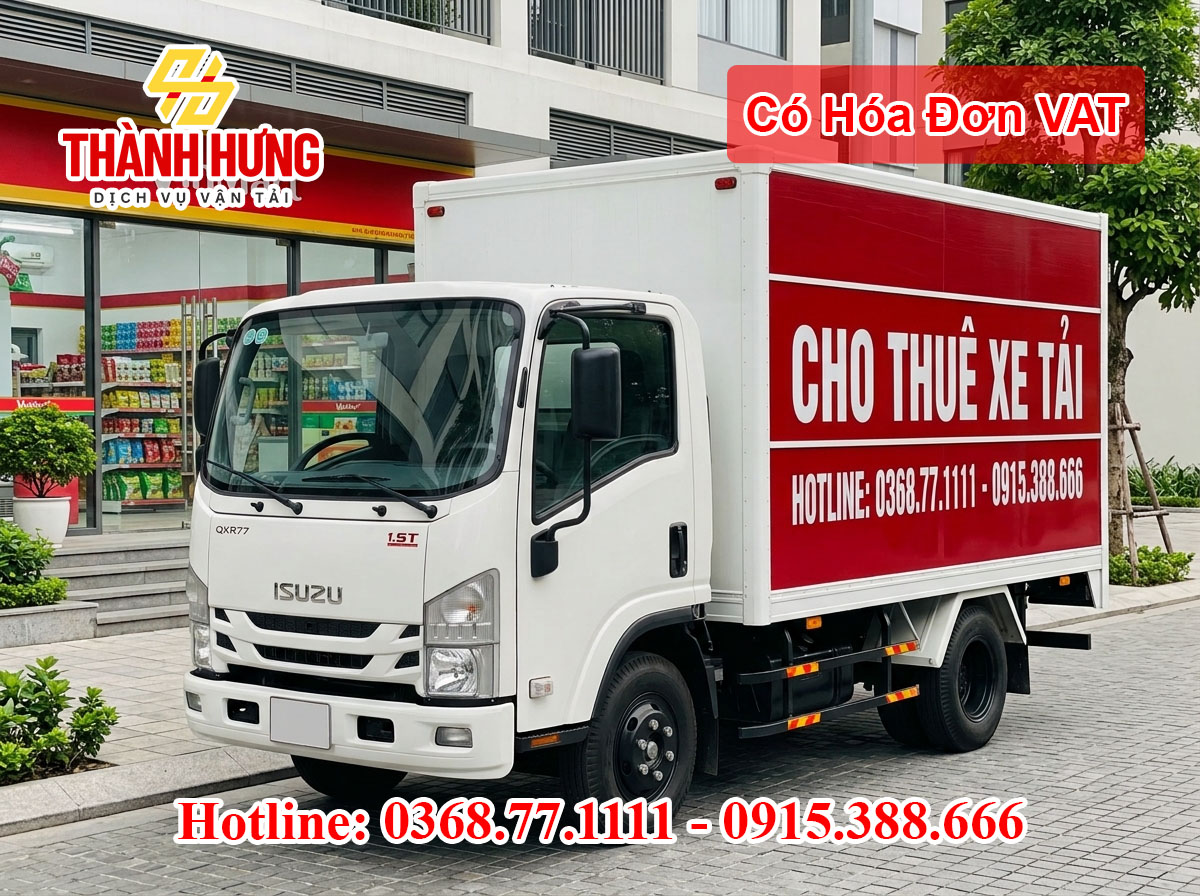 Vận tải Thành Hưng có hóa đơn VAT tại Đình Lập
