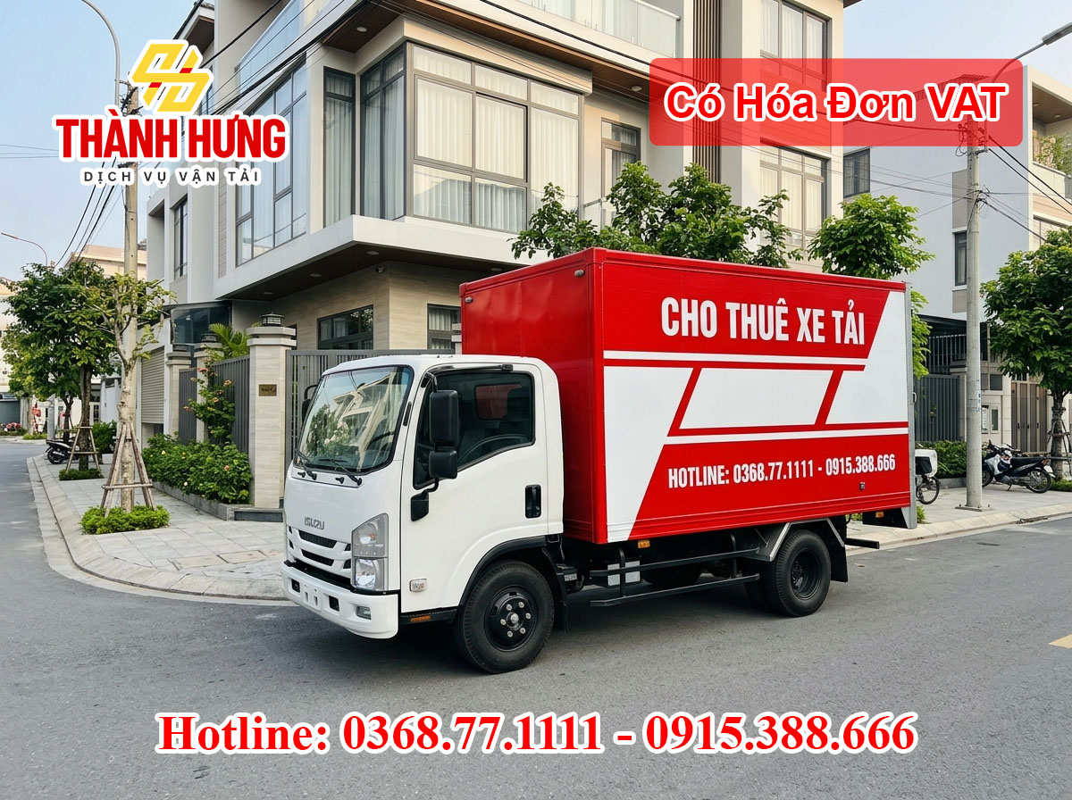 Vận tải Thành Hưng có hóa đơn VAT tại Hà Nam