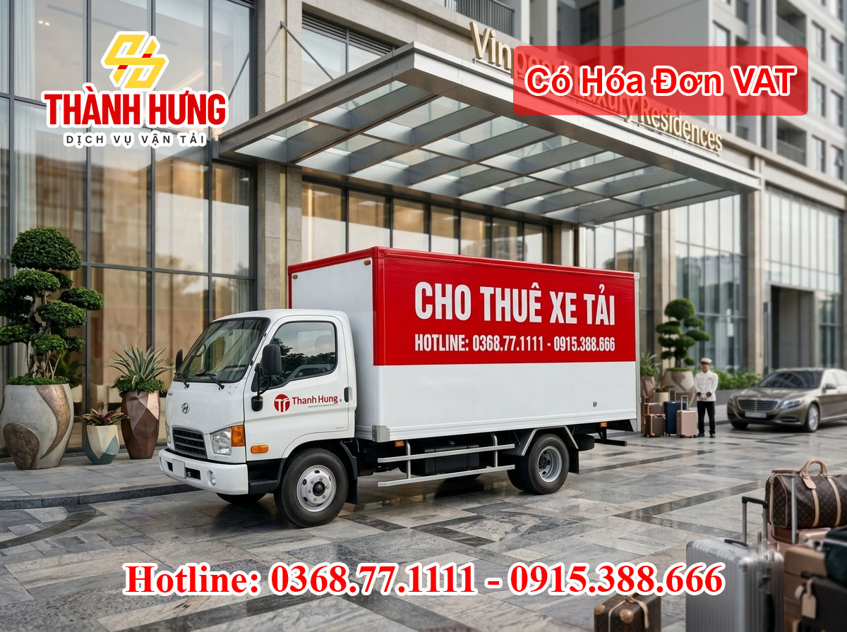 Vận tải Thành Hưng có hóa đơn VAT tại Hải Dương
