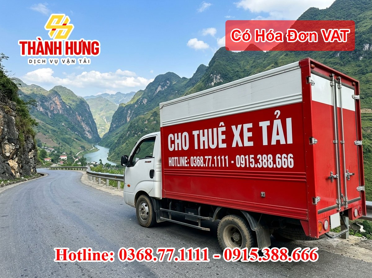 Vận tải Thành Hưng có hóa đơn VAT tại Lộc Bình
