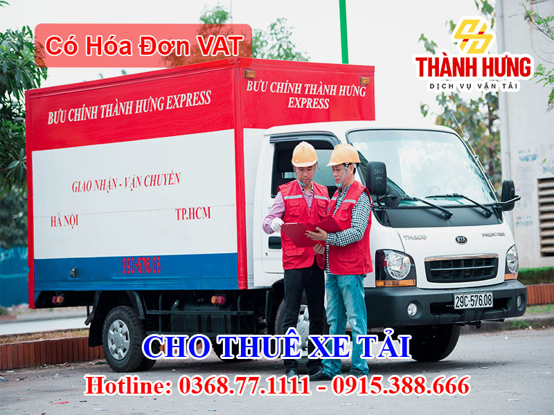 Vận tải Thành Hưng có hóa đơn VAT tại Quảng Ninh