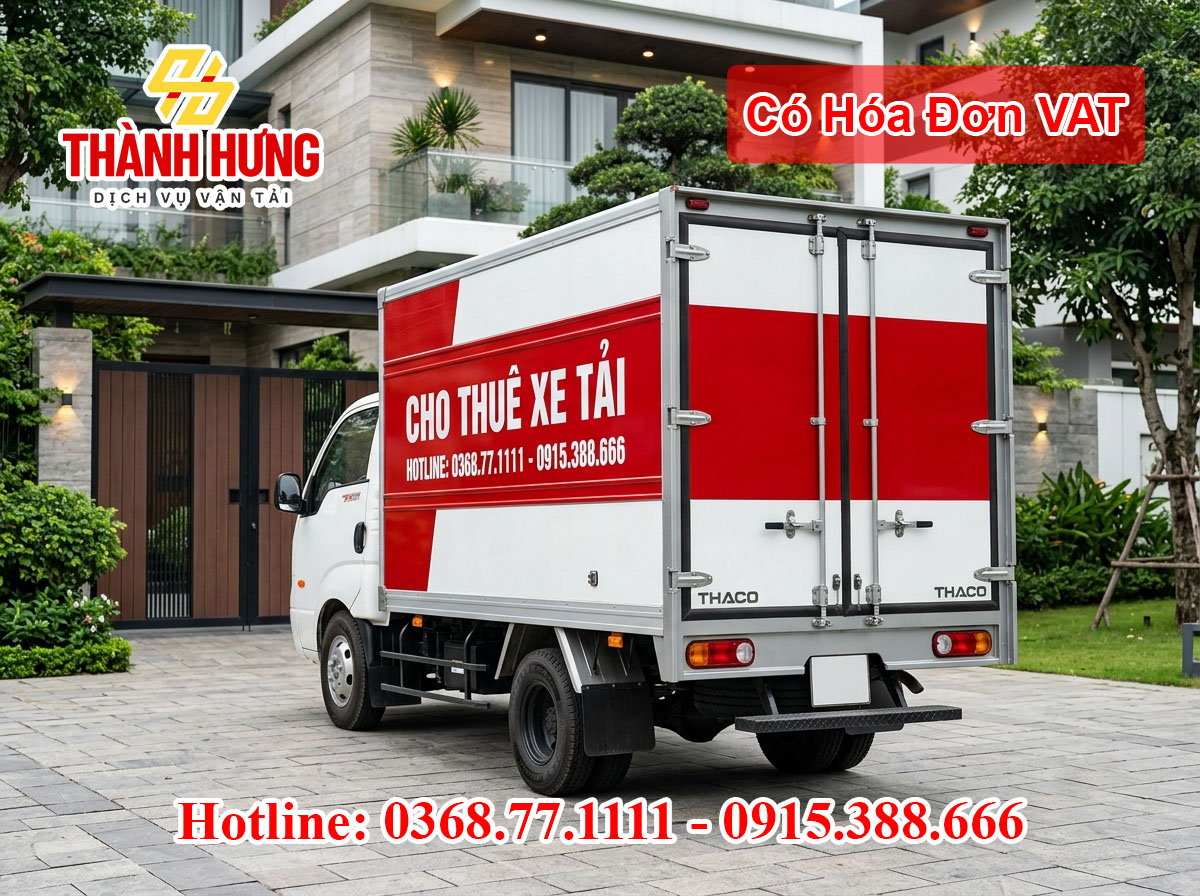Vận tải Thành Hưng có hóa đơn VAT tại Sơn La