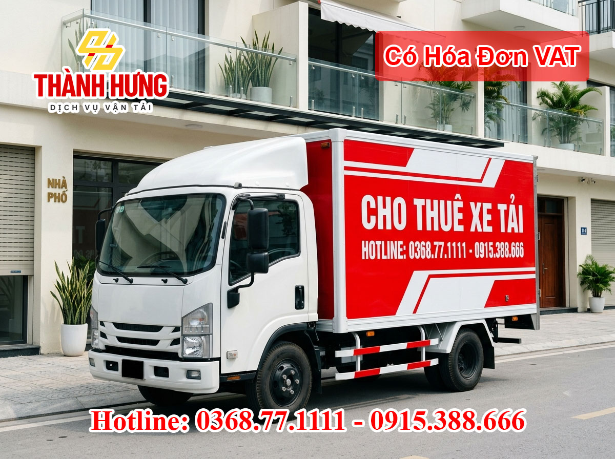 Vận tải Thành Hưng có hóa đơn VAT tại Văn Lãng