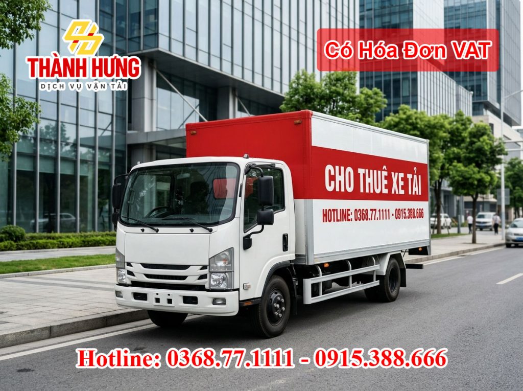 Cho thuê xe tải Hải Dương uy tín