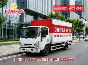 Cho thuê xe tải Hải Dương uy tín