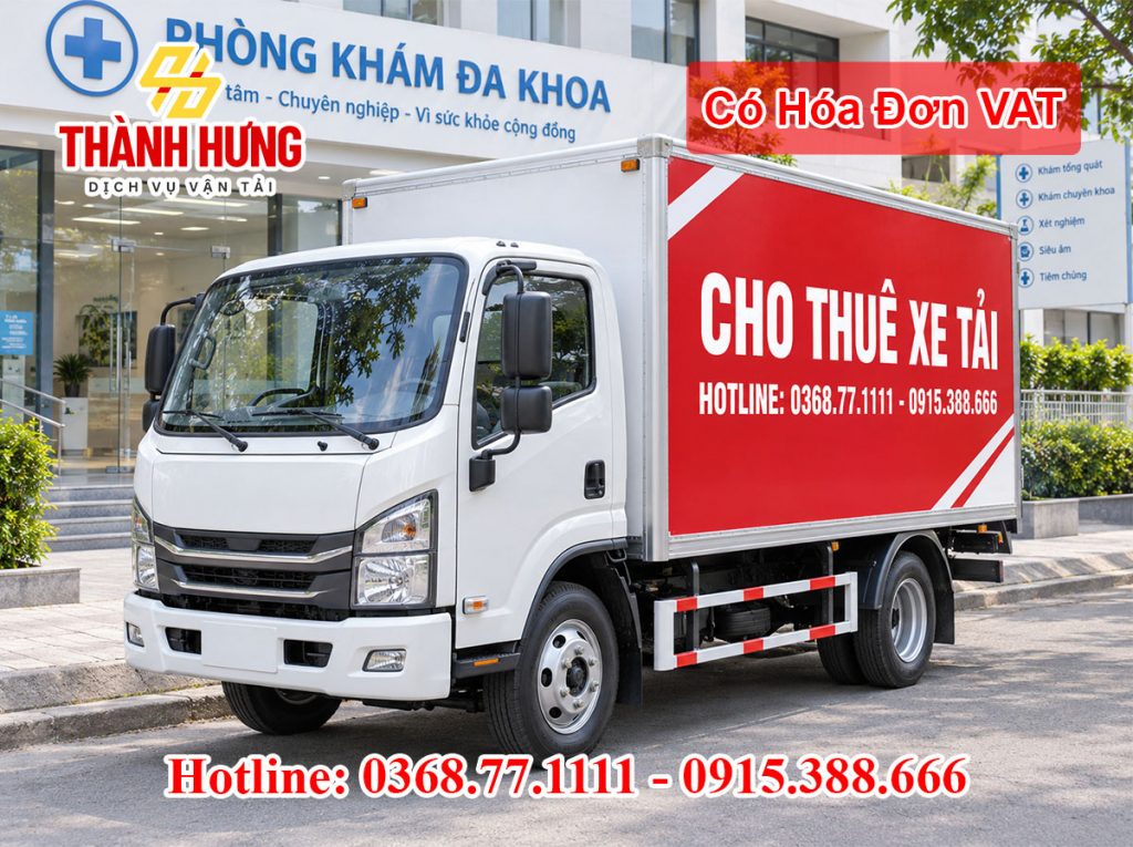 Cho thuê xe tải Hòa Bình uy tín