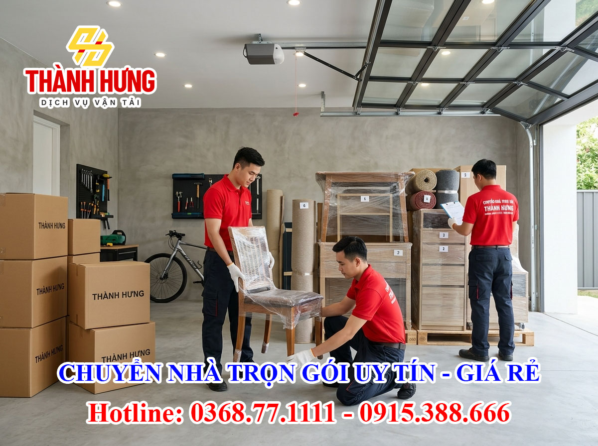 Chuyển nhà trọn gói tại Ninh Bình uy tín giá rẻ