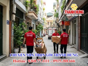 Chuyển nhà trọn gói Thành Hưng tại Tuyên Quang