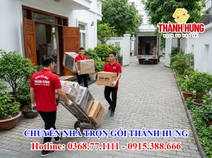 Chuyển nhà trọn gói Thành Hưng tại Yên Bái