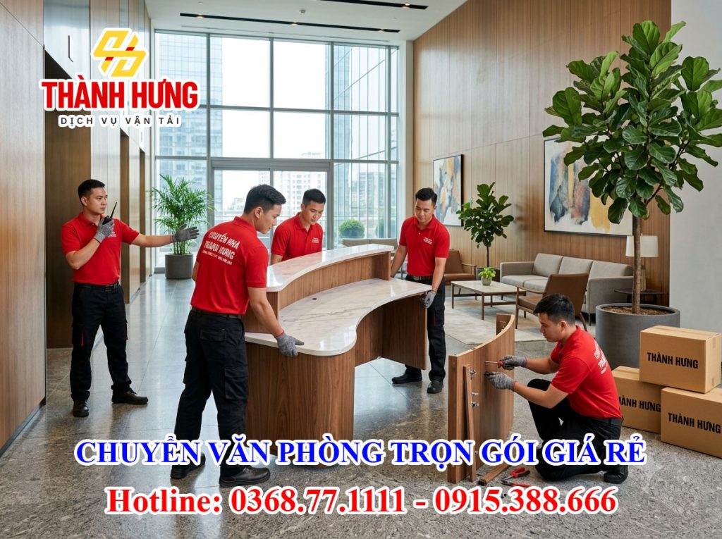 Chuyển văn phòng trọn gói tại Hà Nam giá rẻ