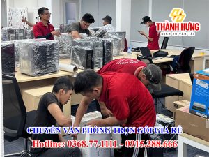 Chuyển văn phòng trọn gói tại Hòa Bình giá rẻ