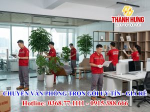 Chuyển văn phòng trọn gói tại Ninh Bình uy tín giá rẻ
