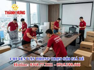 Chuyển văn phòng trọn gói tại Quảng Ninh giá rẻ