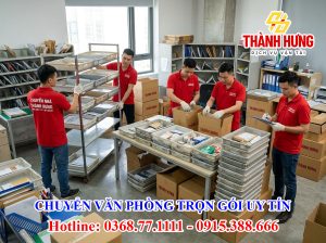 Chuyển văn phòng trọn gói tại Thái Nguyên uy tín