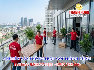 Chuyển văn phòng trọn gói Thành Hưng tại Bắc Sơn
