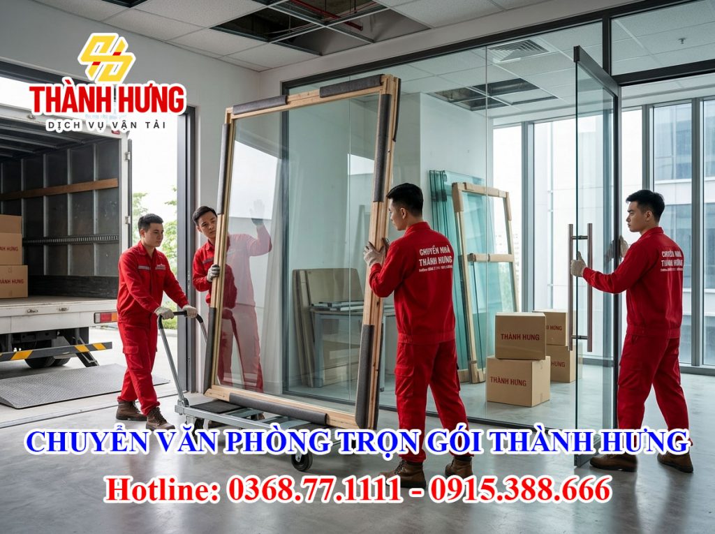 Chuyển văn phòng trọn gói Thành Hưng tại Hưng Yên