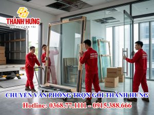 Chuyển văn phòng trọn gói Thành Hưng tại Hưng Yên