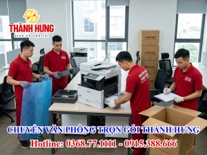 Chuyển văn phòng trọn gói Thành Hưng tại Lai Châu