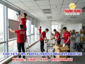 Chuyển văn phòng trọn gói Thành Hưng tại Văn Lãng