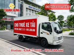 Vận tải Thành Hưng có hóa đơn VAT tại Phú Thọ